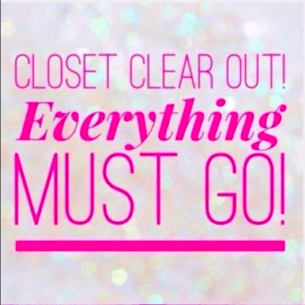 Clearing out my Closet